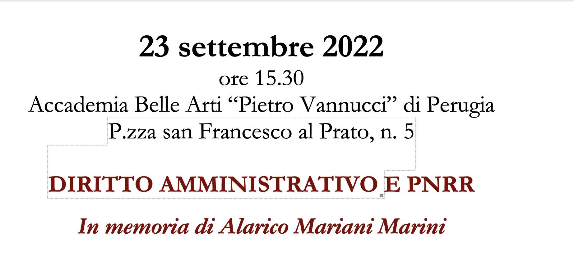 Diritto Amministrativo e PNRR - In memoria di Alarico Mariani Marini